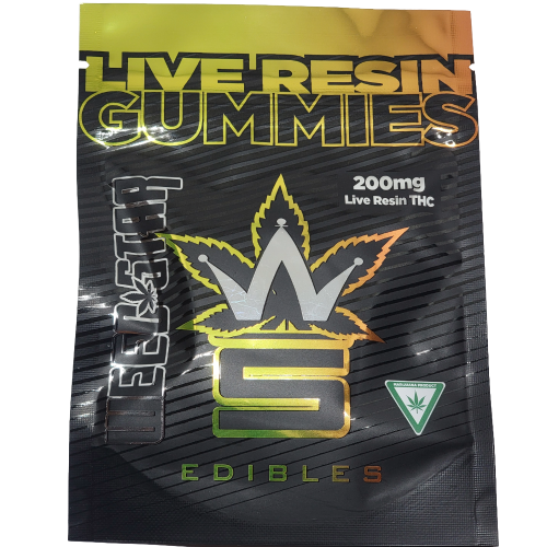 Weedstar 200mg Live Resin THC Gummies (Florida Sunshine)
