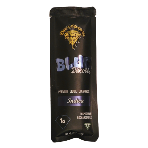 Liquid Diamonds Live Resin Vapes(1g Disposable) Blue Biscotti